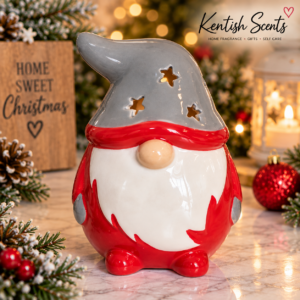 Christmas Gonk Ceramic Tea Light Holder