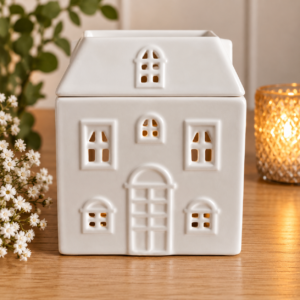 White House Ceramic Wax & Oil Burner